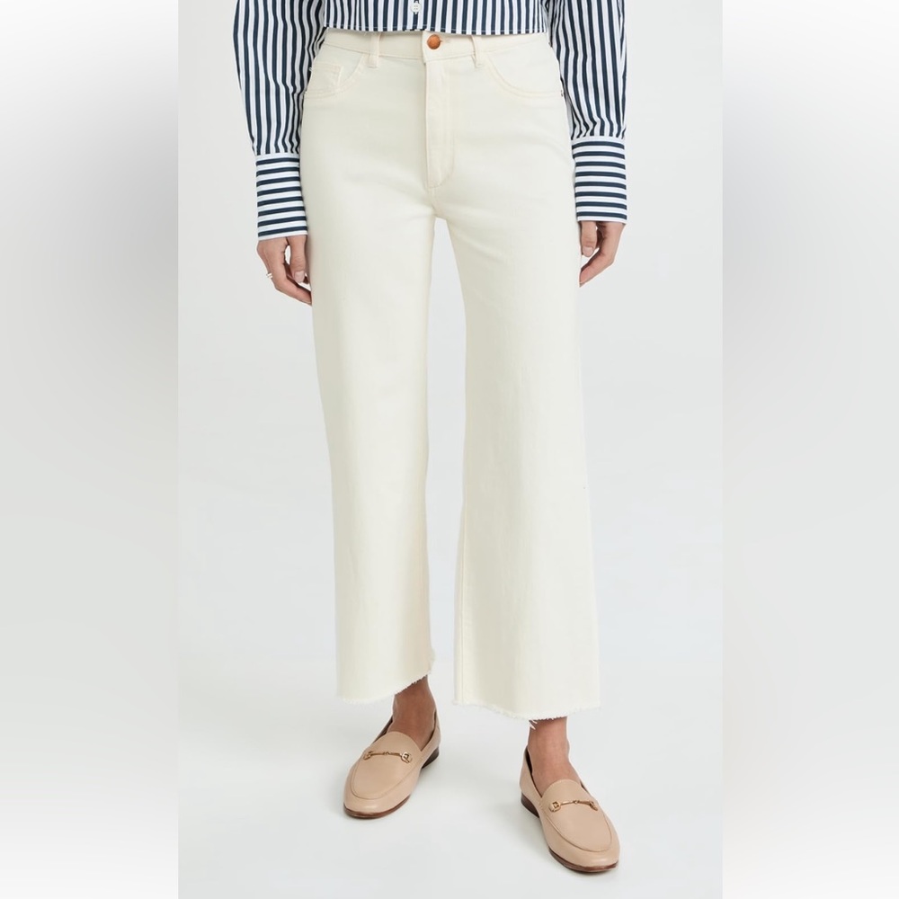 DL1961 Hepburn Wide Leg High Rise Jean